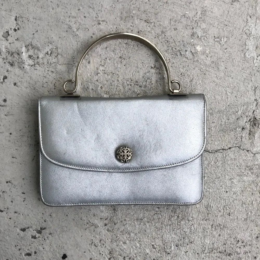 Vintage silver handbag   
